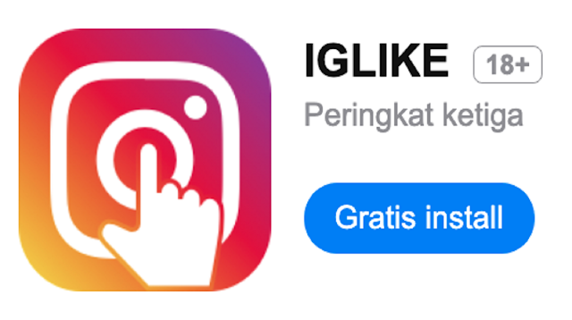  Belum lama ini telah viral sebuah aplikasi yang dapat menghasilkan uang dengan mudah IGLike