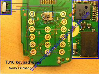 Sony Ericsson T310 Keypad Ways / Jumpers  Problem - Solution