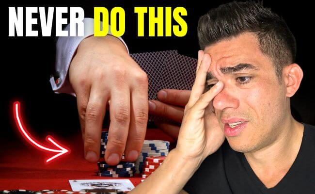 5 Awful Poker Plays That Only Newbs Make