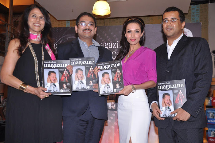 malaika arrora khan at mercedes benz magazine launch. actress pics