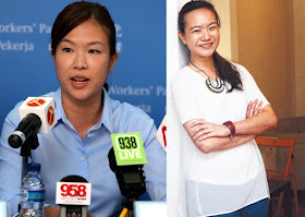 Ms He Ting Ru (L) has been compared to Ms Nicole Seah (R)