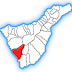 Situación en el Mapa de los Municipios de Tenerife