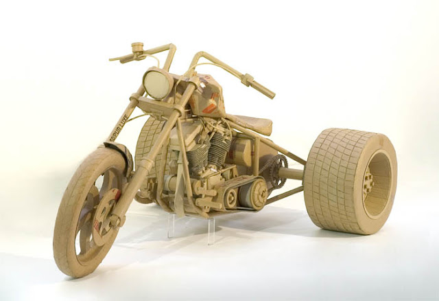 Amazing Sculptures Made out of Cardboard