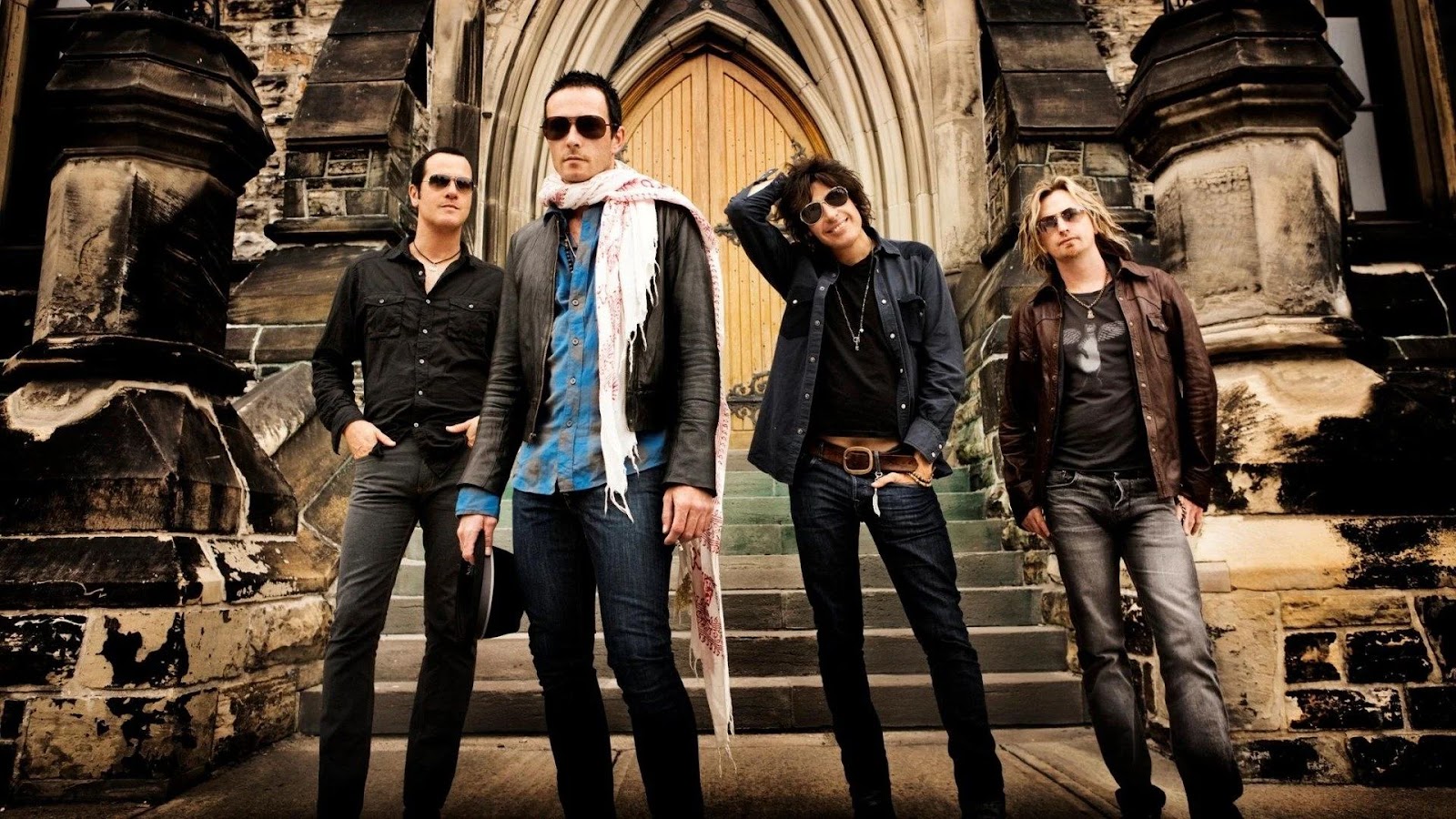 Integrantes da banda Stone Temple Pilots