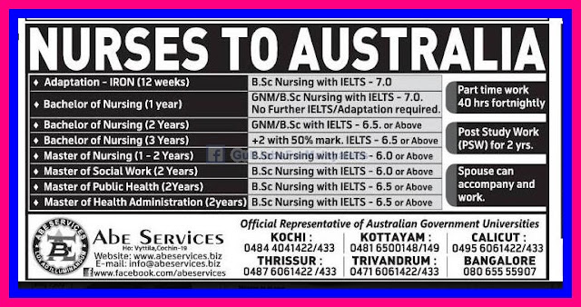 Nurses To Australia