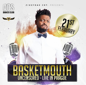 Basket Mouth Live In Prague For His Uncensored Show