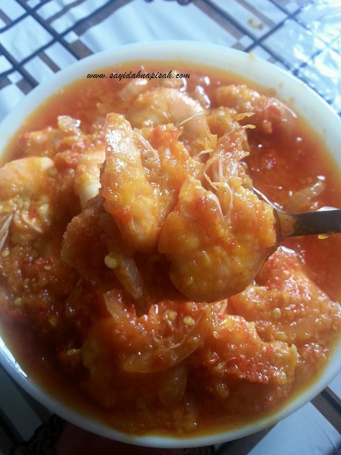 Resepi Sambal Udang - my favorite!