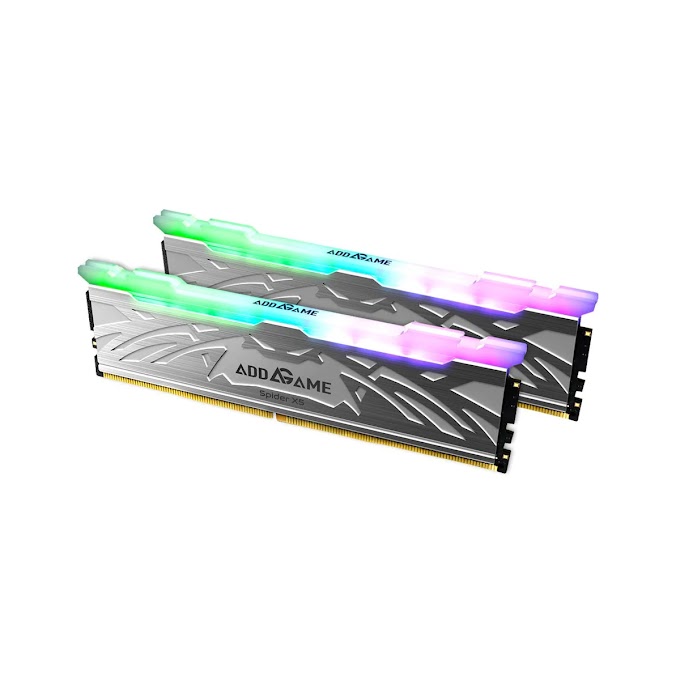 Addlink Spider X5 16GB 5600MT DDR5 RGB Memory Kit - Silver - الذاكرة العشوائية