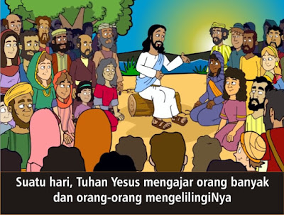 Komik Alkitab Anak Tuhan Yesus Meredakan Angin Ribut