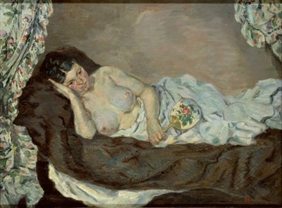 Guillaumin - Nude woman on a bed