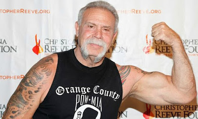 Paul Teutul Sr, showing his biceps