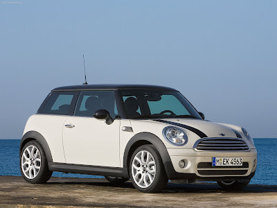 white mini cooper wallpaper