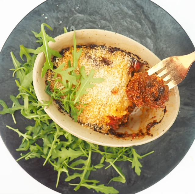 Aubergine Parmigiana