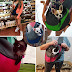 Pet Dog Sling Carrier Breathable Mesh Travel Safe Sling Bag Carrier for Dogs Cats