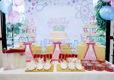 Mad Scientist Dessert Table 