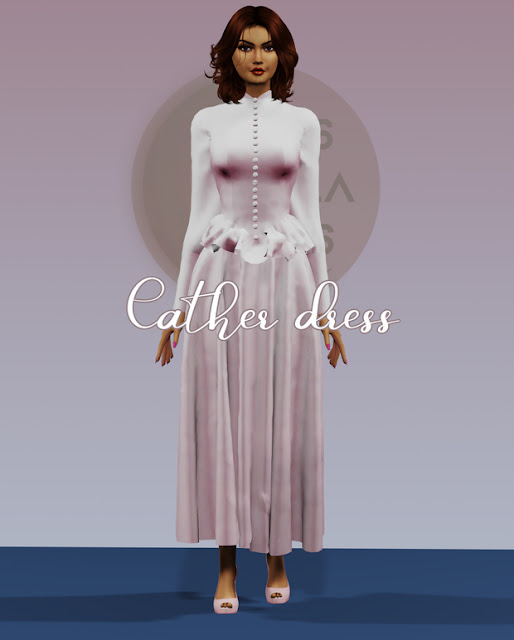THE SIMS 4 - CATHER DRESS