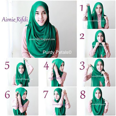 Tutorial Hijab Modern