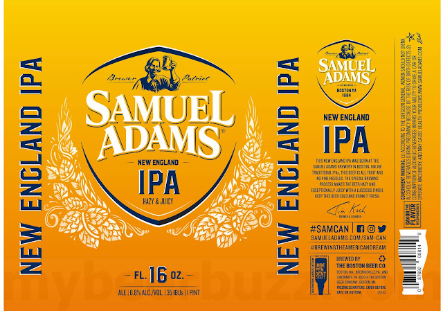Samuel Adams Updating New England IPA 16oz Cans