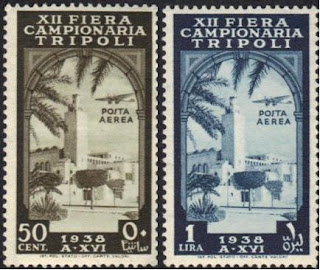 Libya - 1938 - XII Fair in Tripoli Air Mail