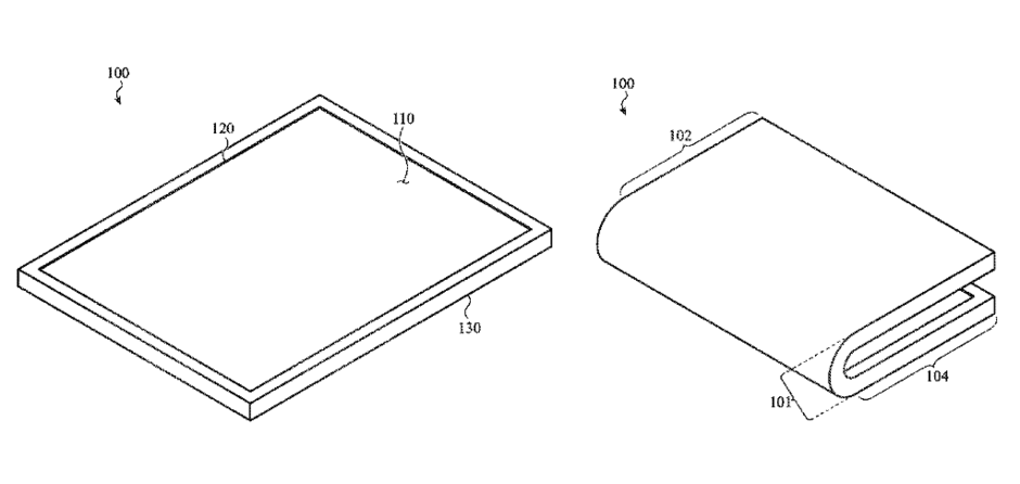 foldable iphone patent