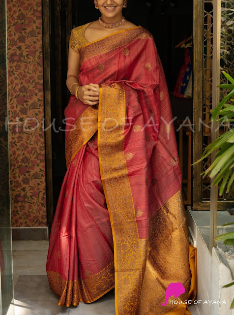 Banarasi Border Work Silk Sarees