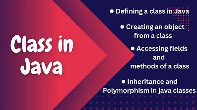 what is class in java language