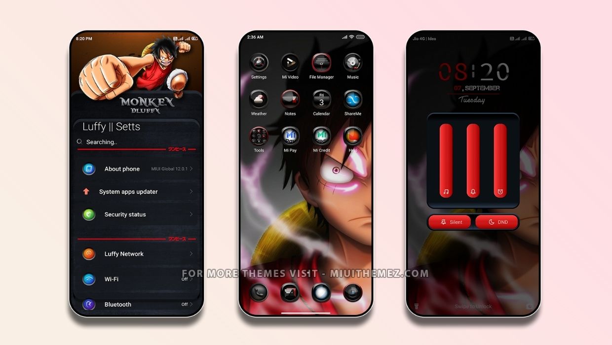 One Piece Lite MIUI Theme