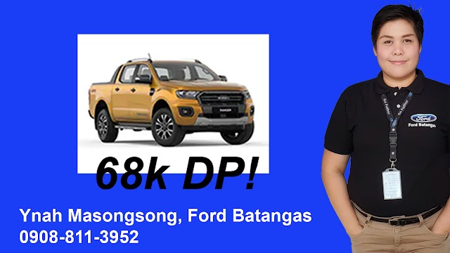 2019 Ford RANGER as low as 68k Downpayment - Ynah Masongsong