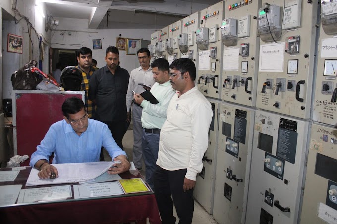 ऊर्जामंत्री ने जीपीआरए विद्युत उपकेंद्र का किया औचक निरीक्षण