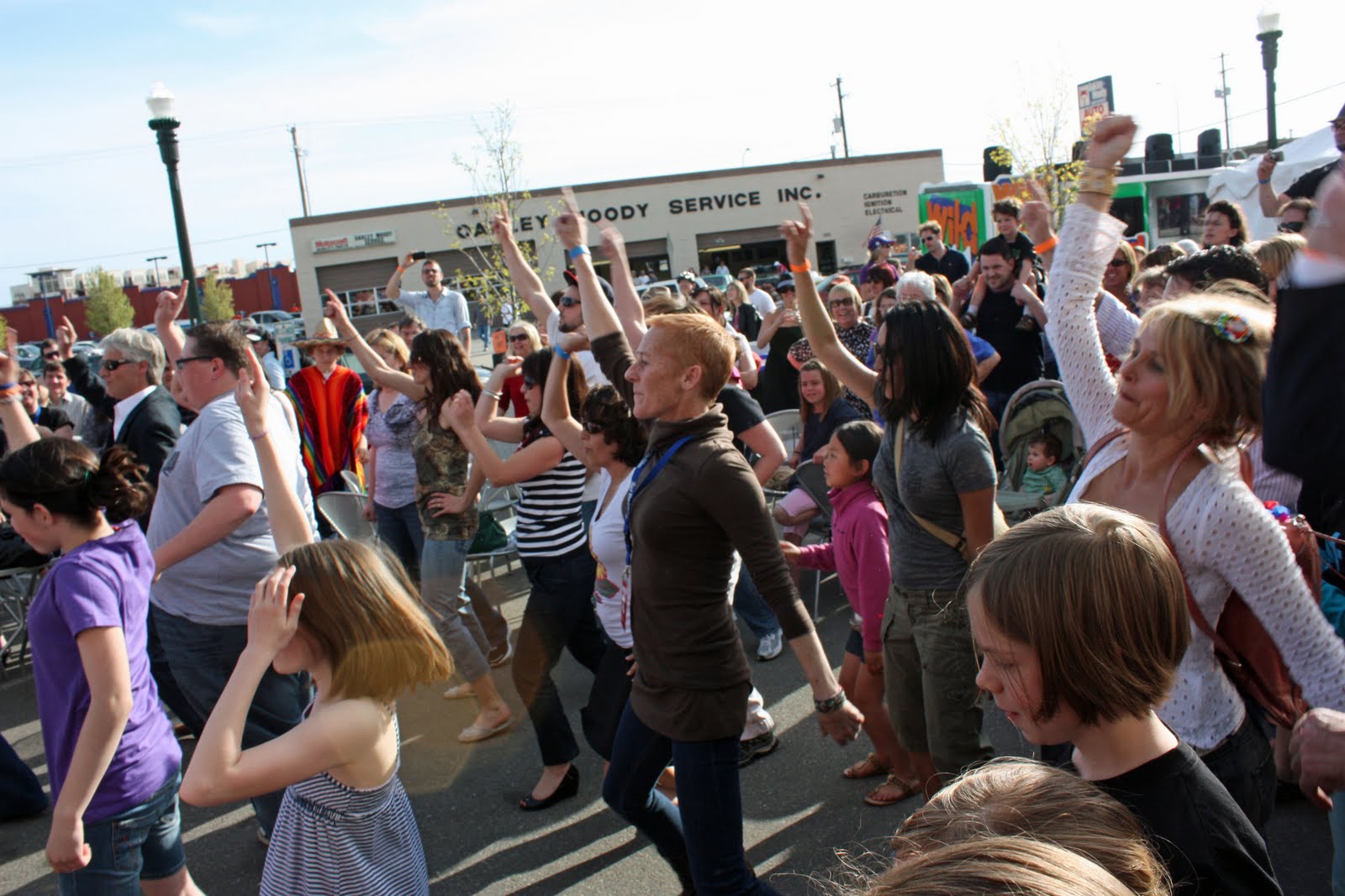 Flash Dance Mob