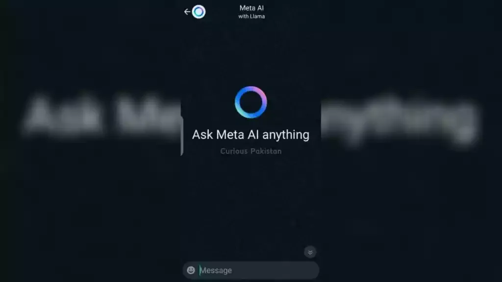 WhatsApp Just Got Smarter: Introducing Meta AI Integration! by Curious Pakistan
