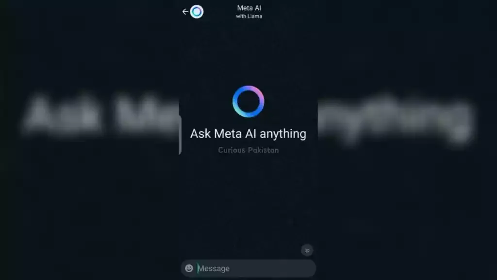 Now Whatsapp, Introduces New Meta AI Fetaure For Beta Users Only by Curious Pakistan WhatsApp Just Got Smarter: Introducing Meta AI Integration! by Curious Pakistan