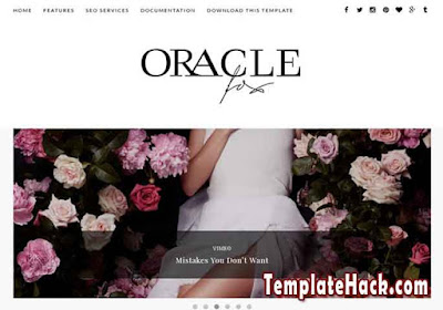 oracle blogger template