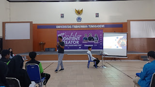 Tingkatkan Kreativitas, Unitri Tv Gelar Workshop Content Creator