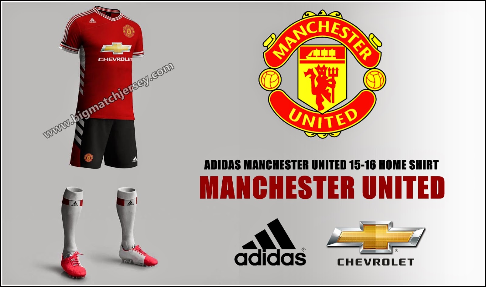 New Jersey Manchester  United  Home 2021  2021 Big Match 