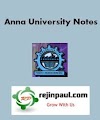 Anna University Notes - Regulation 2017 2013 1st 2nd 3rd 4th 5th 6th 7th 8th Semester Notes