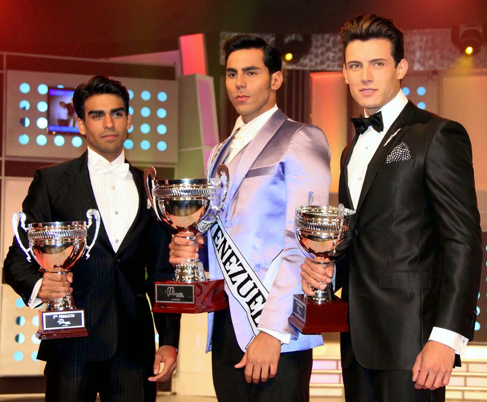 Jesus Antonio Casanova wins Mister Venezuela 2014