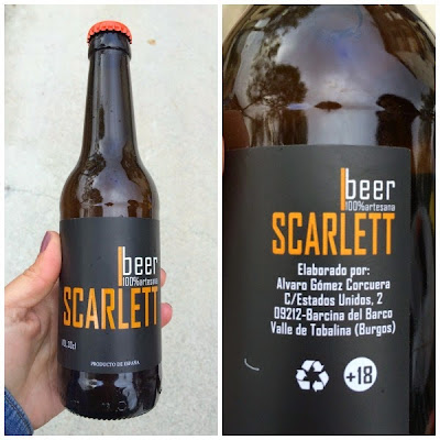 cerveza artesana variedad scarlett