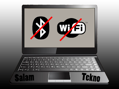 Bluetooth dan wifi hilang