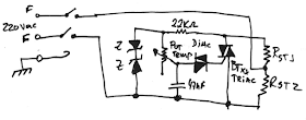 Esquema chuveiro eletrônico