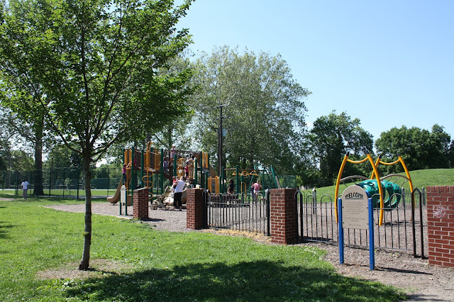 Schiller Park in German Village Columbus, Ohio is the perfect place for kids to play.