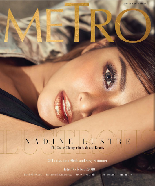 Nadine Lustre Metro Magazines April 2018 Cover Girl