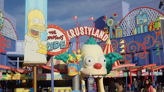 Parque tematico the Simpson's Ride