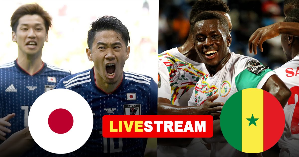 Japan vs Senegal LIVE Stream