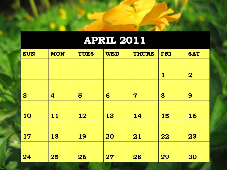 events calendar template. april 2011 calendar template.