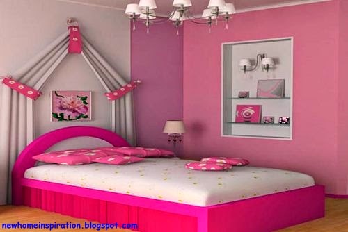 Interior Decoration of Girls Bedroom