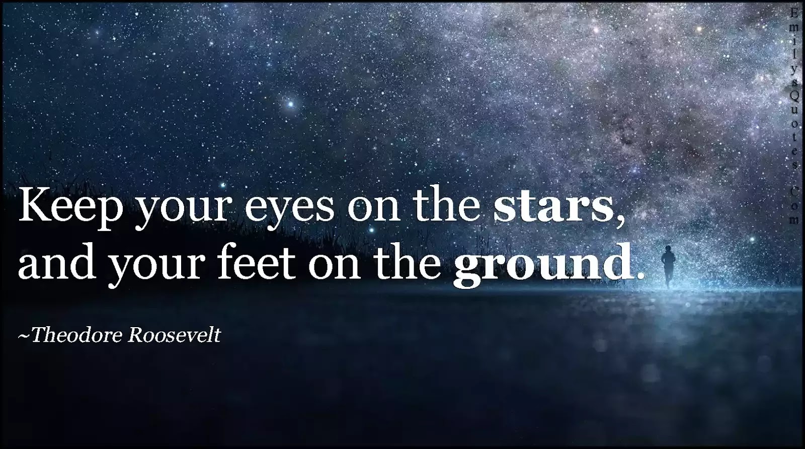 Keep Your Feet On The Ground And Keep Reaching For The Stars Afriteen