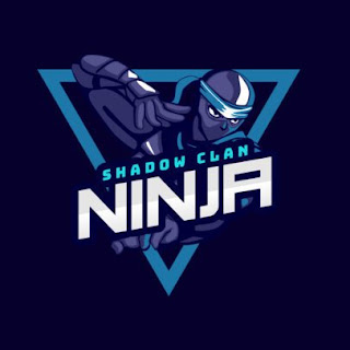 Cool Design Gaming Ninja Gaming Logo With Text