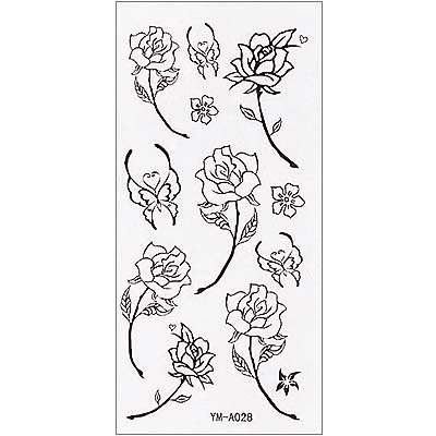 Rose Tattoo Ideas on Tribal Rose Tattoo Designs  Tribal Rose Tattoo Designs