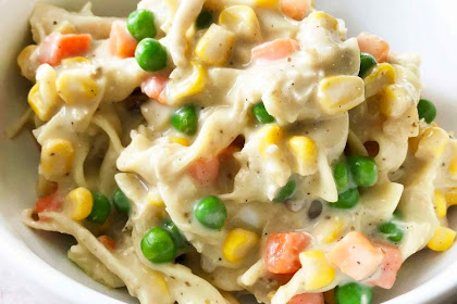 Healthified Chicken Noodle Casserole